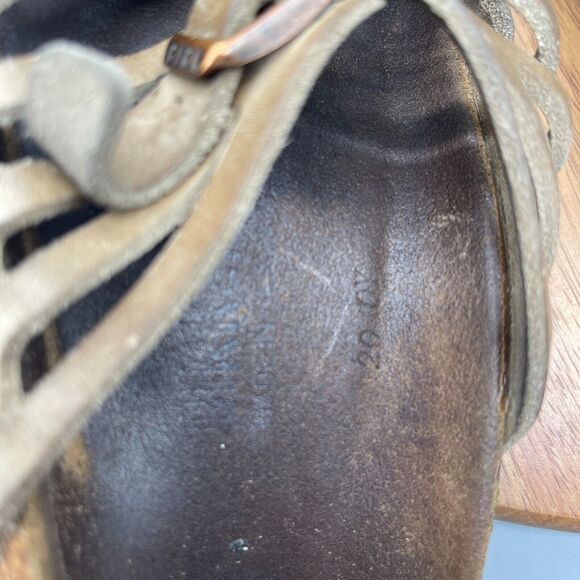 Birkenstock Granada Brown Leather 2 Strap Womens Size 6 / 37 - Picture 8 of 8